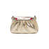 Clutch oro effetto arricciato Swish Jeans Eliza, Borse e accessori Donna, SKU b514000120, Immagine 0